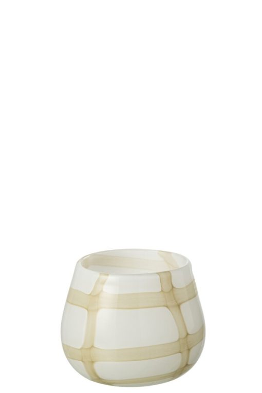Hurricane Fussy White Green 11xh9cm 53575