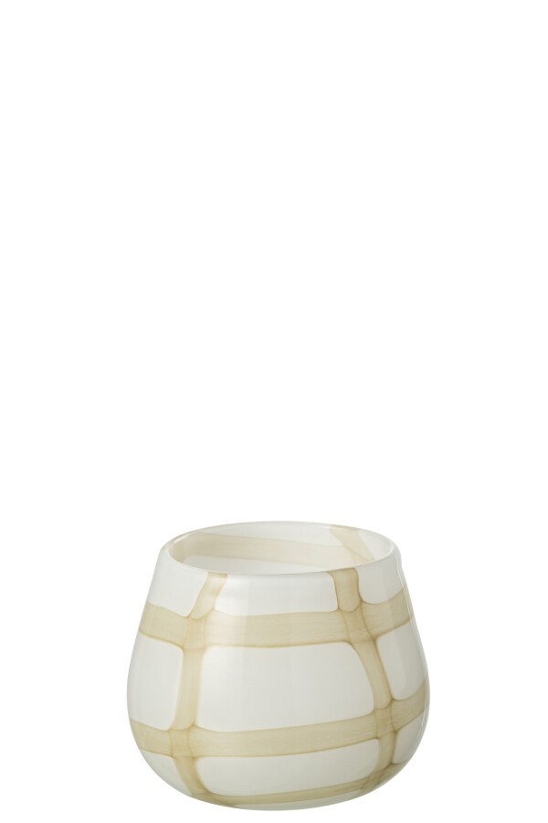 Hurricane Fussy White Green 11xh9cm 53575