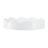 Scallop Tray White S Tr 6400