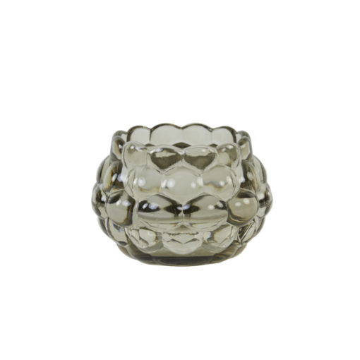 Tealight Havana Grey 12,5xh8,5cm 7750327