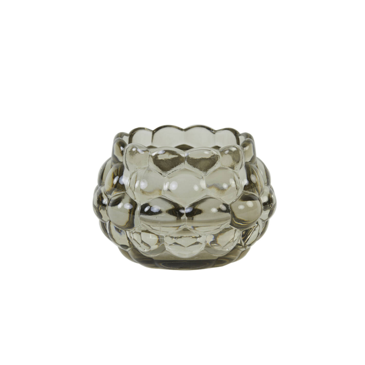 Tealight Havana Grey 12,5xh8,5cm 7750327