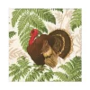 Napkin Turkey Among Ferns 18770l