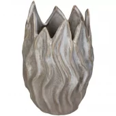 Vase Beige 15x14xh21cm Kal-1407