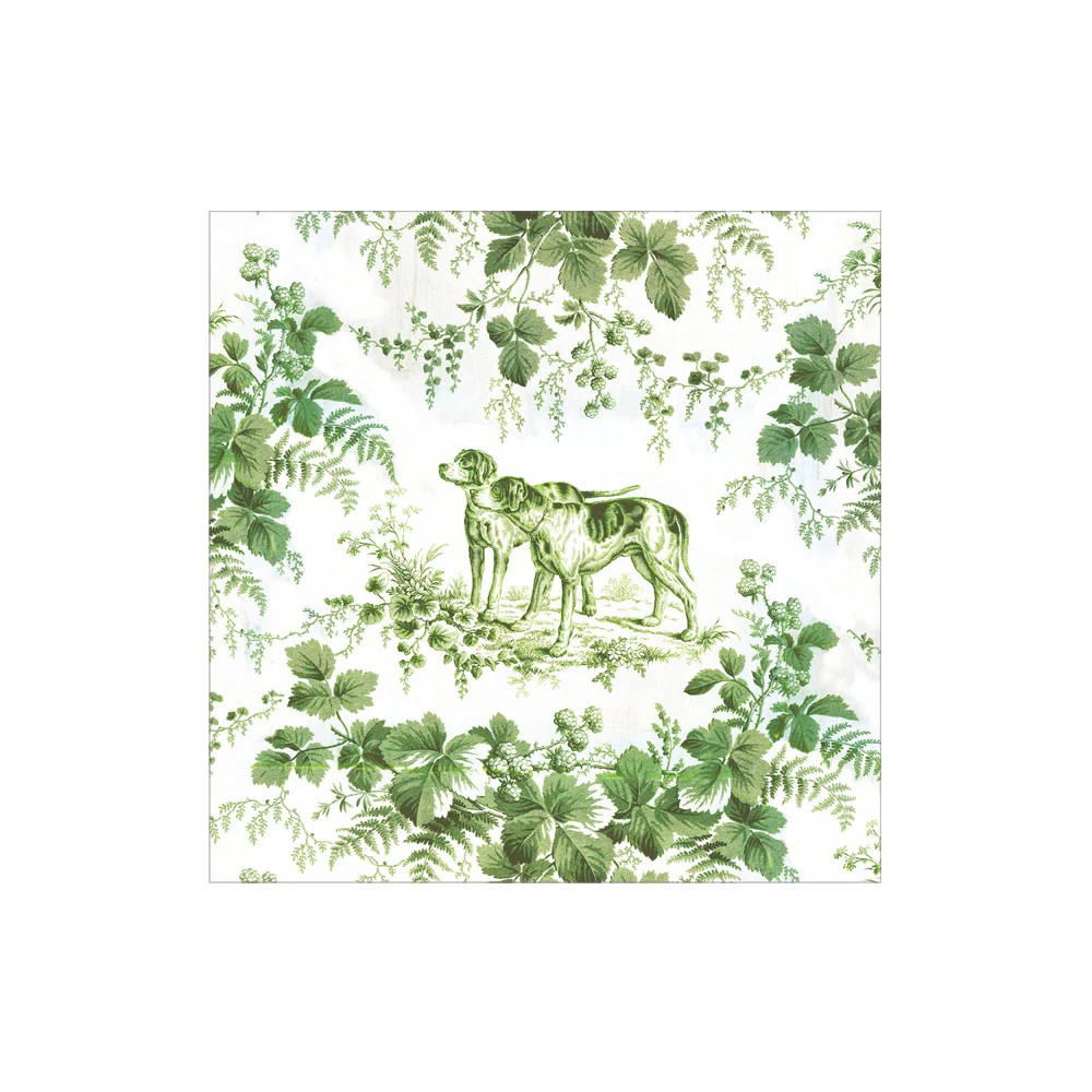 Napkin Evergreen Hunting 18781c