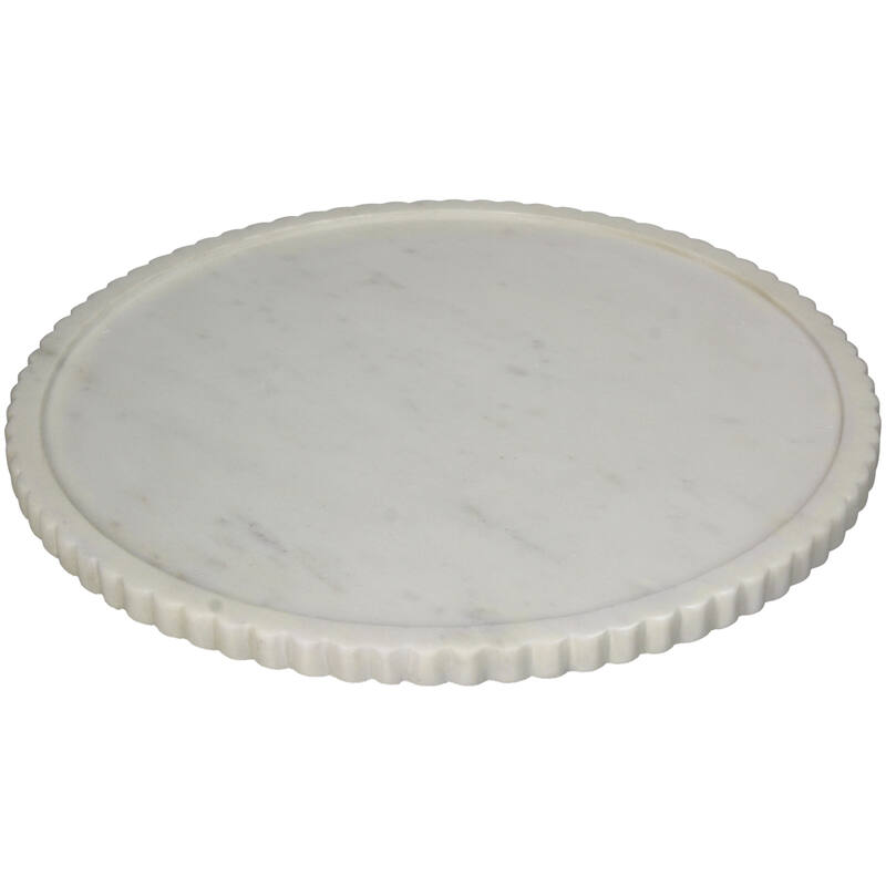 Marble Tray ø30,5xh1,5cm kal-4138