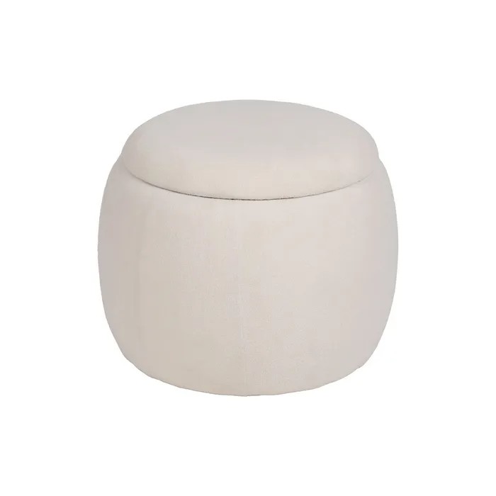 Pouf Cream 55x55xh43cm 4202129990