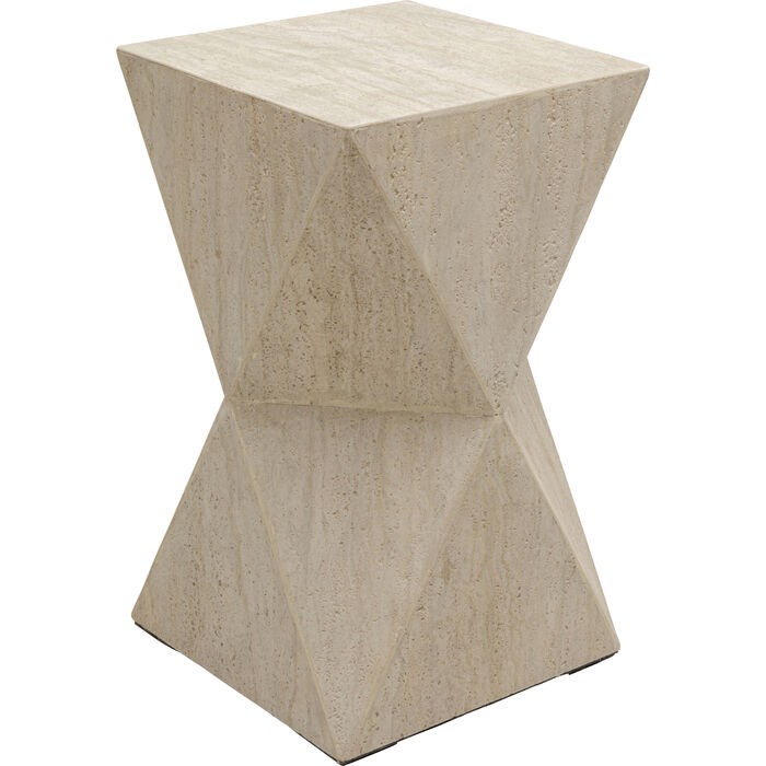 Side Table "Travertino" h 54cm 70698