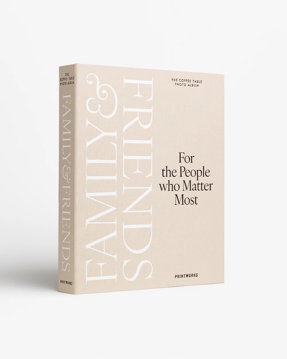 Photoalbum Family & Friend Beige