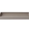 Lux Lacquer Tray Warm Grey 60x40xh4cm 070191