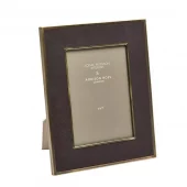 Sophie Patterson Charcoal Brown Velvet 13x18cm SP0212