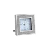 Grey Shagreen Sq Alarm Clock Fr1005