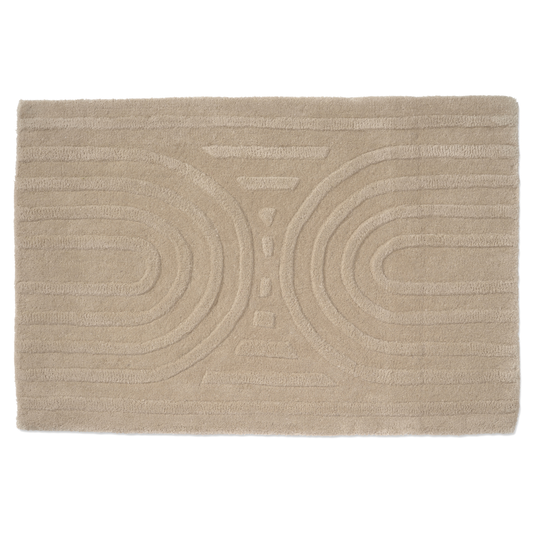 Dørmatte Curve Beige 60x90cm Dmce69be