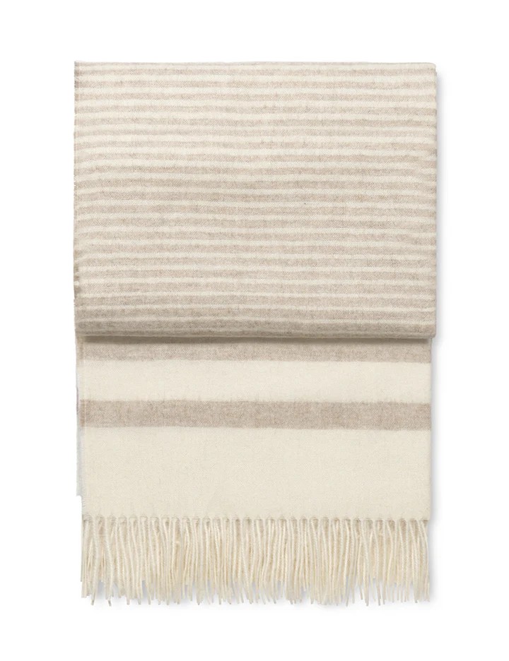 River Throw 50% Alpaca / 40% Sheep Wool ( 10% recycled) 70014