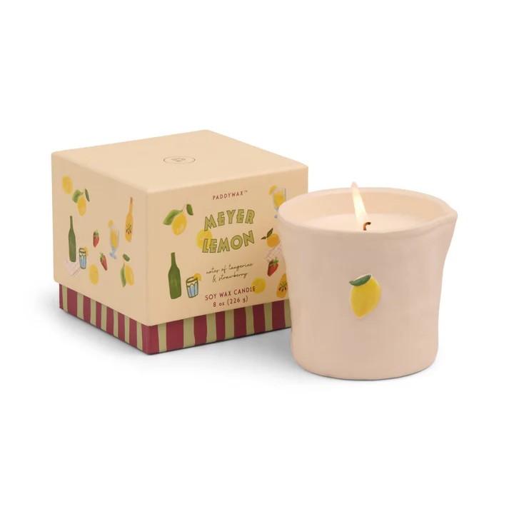 Bistro Lemon Scented Candle 226g