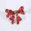 Napkin Ring Red Bow 1700201259