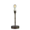 Bamboo Lampbase Bronze 25cm Lt2002