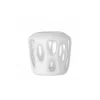 Hvit Telysholder Resirk Glass 82072645