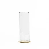Lysglass & Messing Tallereken h28cm 70046