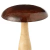 Mushroom Shiney Nat/Brown 20,5xh23cm 55743