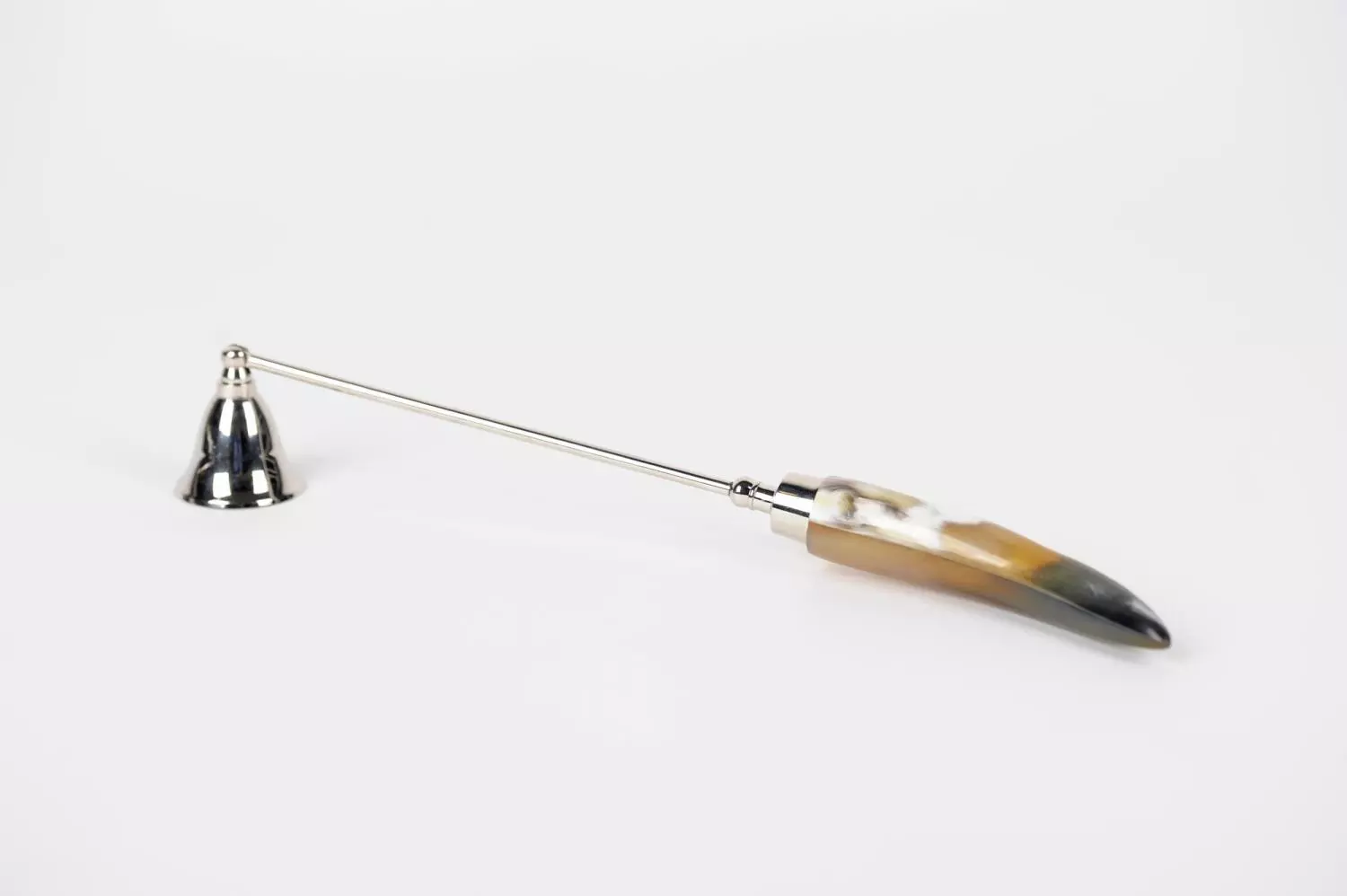 Candle Snuffer Curved Horn Handle 72606