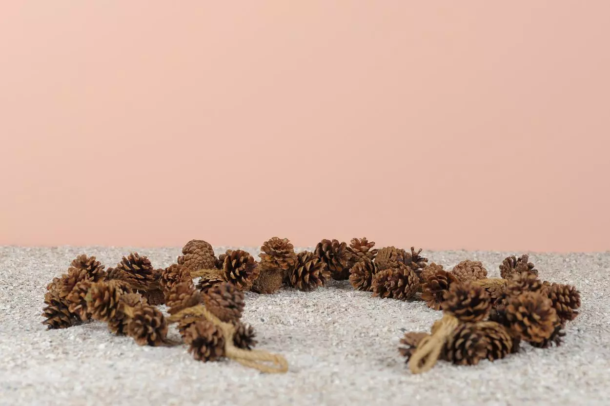 Deco Garland Cone l183cm 73208