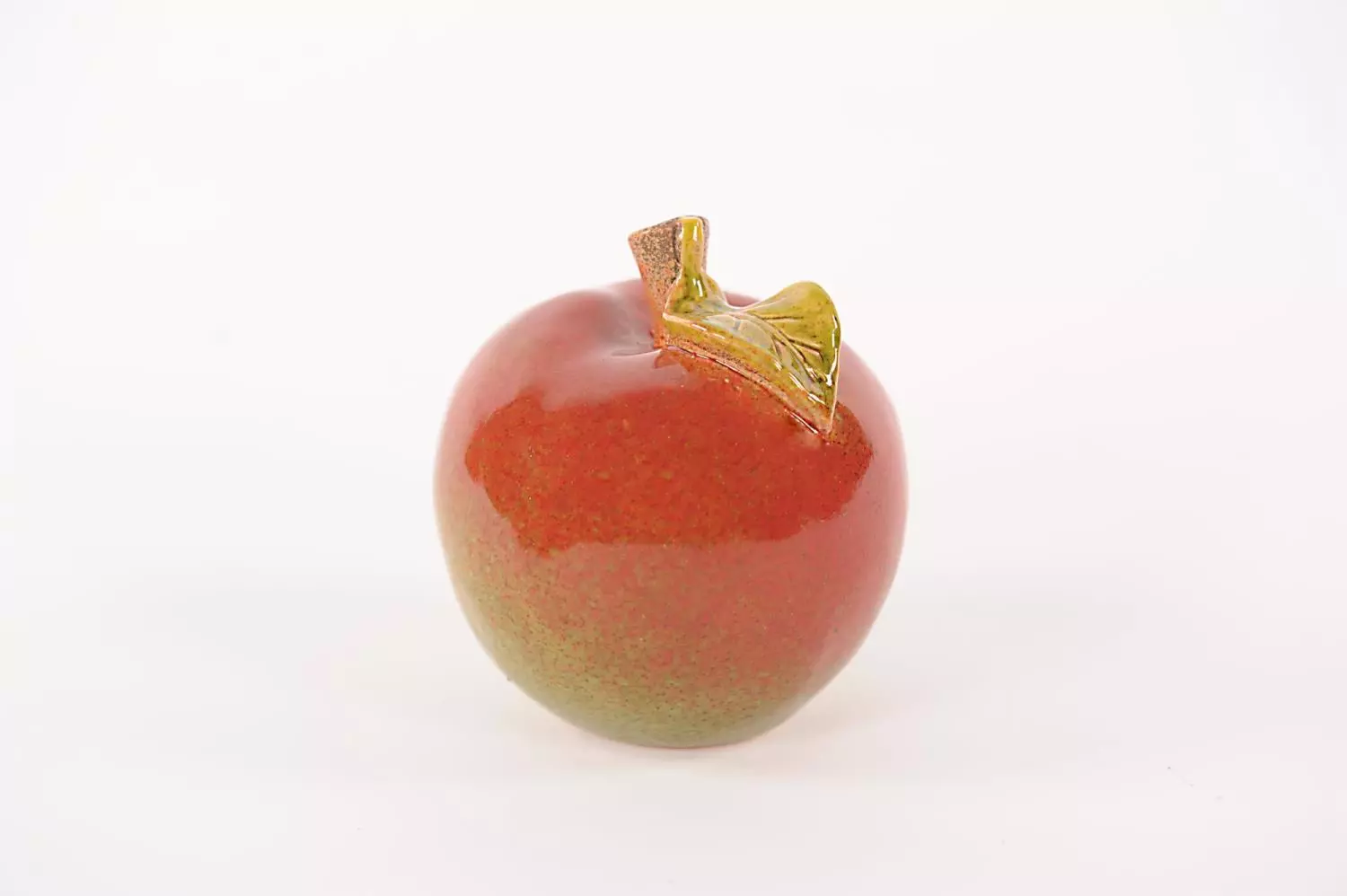 Deco Apple Ceramic Red ø10xh11,5cm 74080