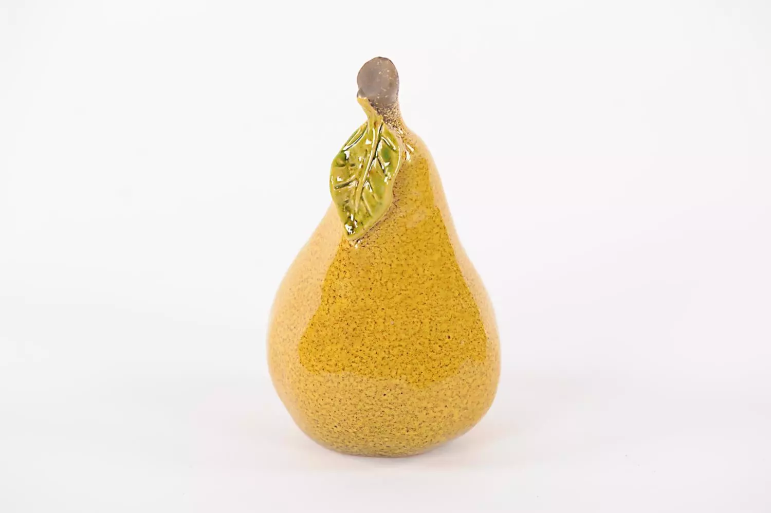 Deco Pear Ceramic Green ø9,5xh16cm 74083
