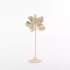Metal Candle Holder Flower ø17xh40cm 74171