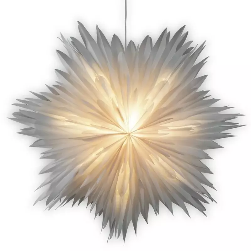 Adventstjerne Hvit ø60cm 5936-200