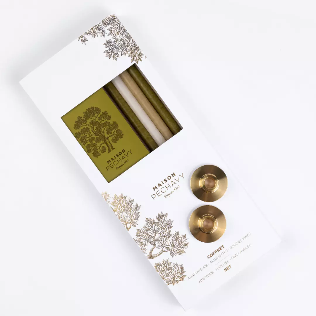 Brass Lysholdere & Lys Victoria Sweet 30242