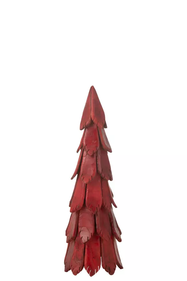 Christmas Tree Red M 28xh80cm 45199