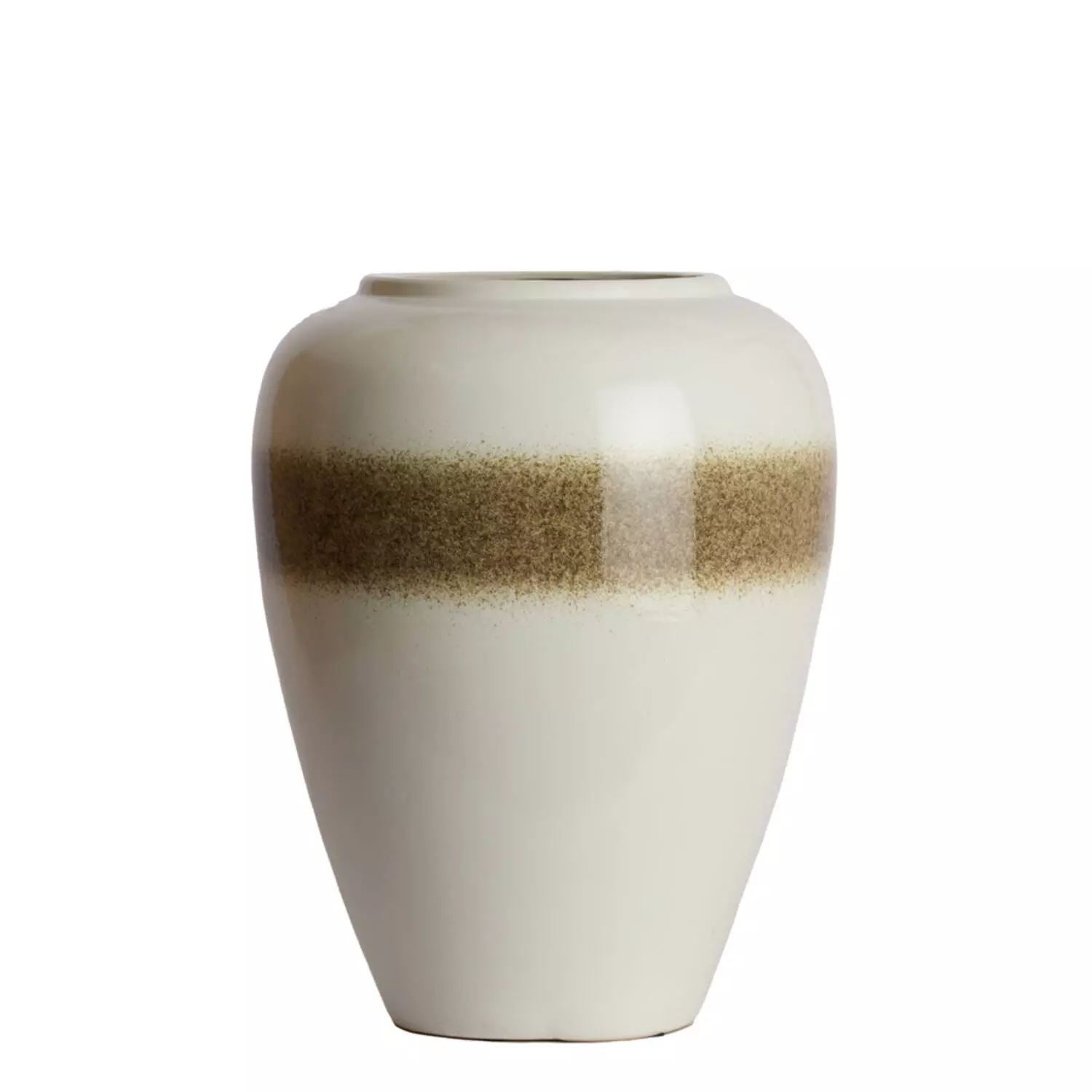 Vase Deco Cream Brown 50xh64cm 5763161