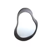 Brown Solid Wood Organic Mirror 725872