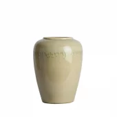 Vase Deco Light Green Cream 40xh52cm 5763076