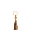 Ornament Ocher Yellow Raffia Cream 11xh47cm 7611660