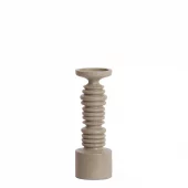 Candle Holder Sand 11xh32cm 6083361