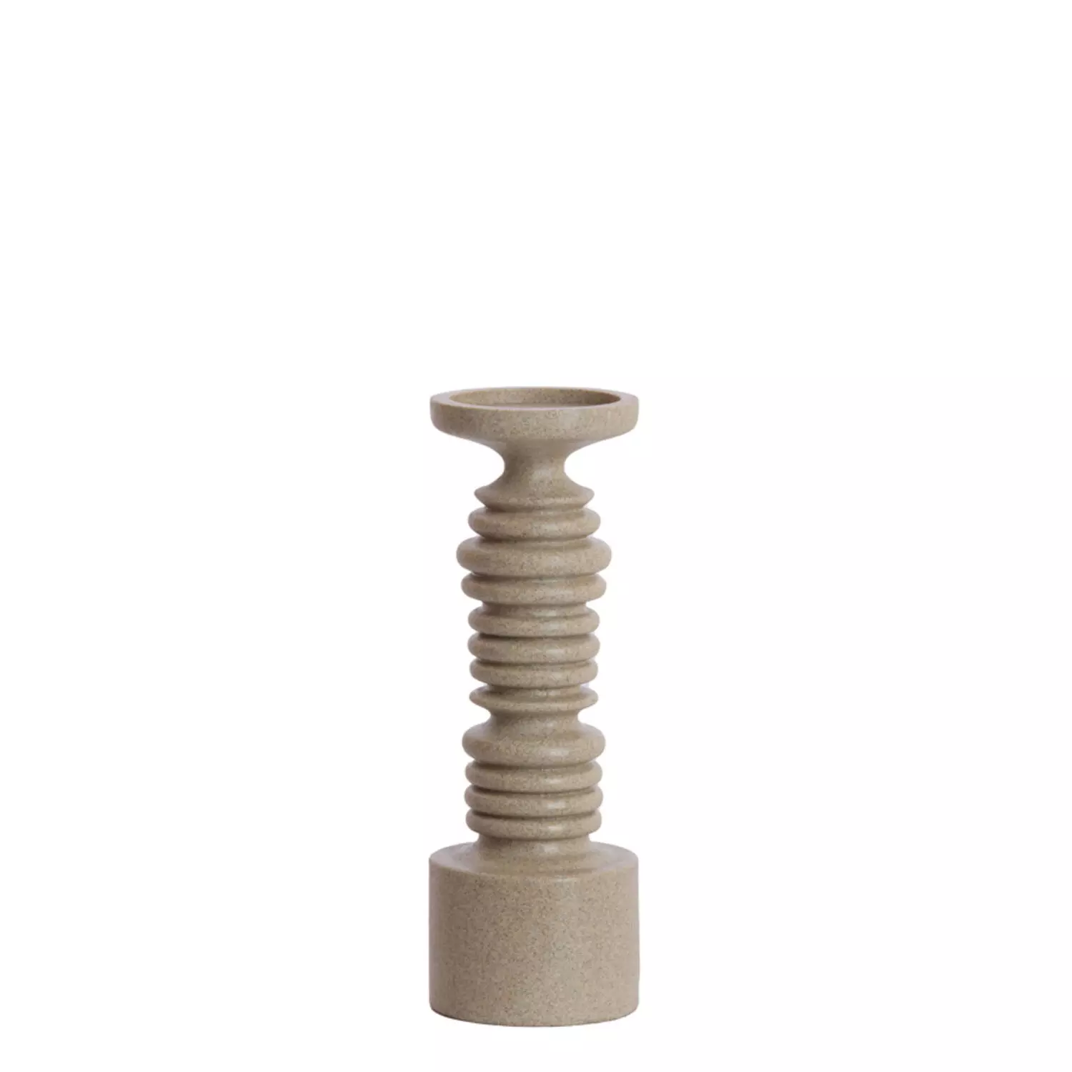 Candle Holder Sand 11xh32cm 6083361