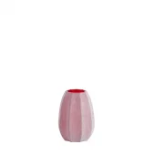 Vase Glass Burgundy 17xh23,5cm 5832117