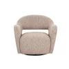 Swivel Chair Ronda Beige/ Broen Boucle 85/85h73cm 100-516