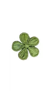 Napkin Ring Flower Olive
