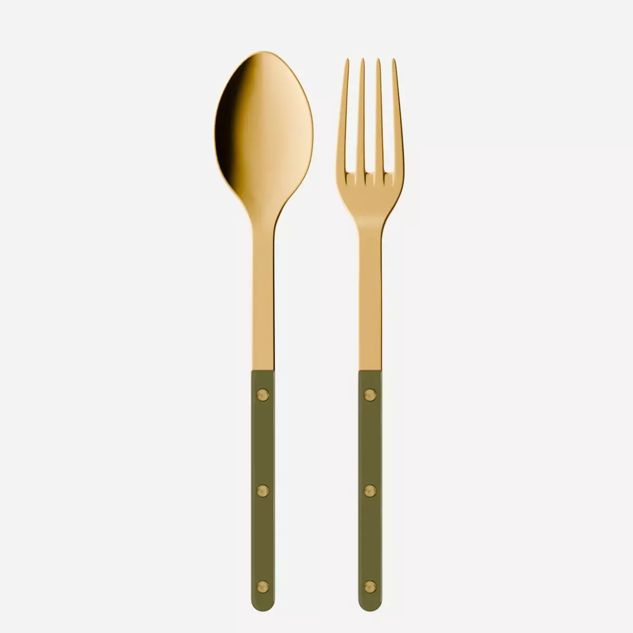 Sabre Paris Serveringsbestikk Bistrot Gold Green Fern