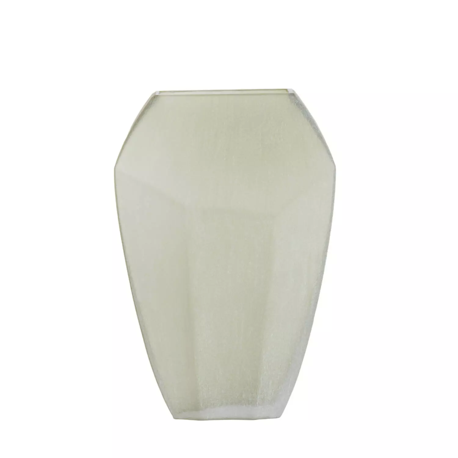 Vase Olive Green Glass 30x16xh44,5cm 5769569