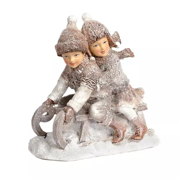 Mc 38071 Snowkids On Sleigh 13,5cm
