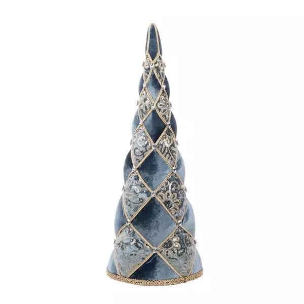 T 81068 Broc Cone Tree Blue/ Grey 57cm