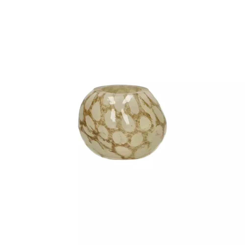 Camo Tealightholder Brown 10,2cm 41387-BRO-05