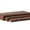 Wooden Table Riser set of 3 40/22/3, 45/22/5, 50/22/7,5cm th1845