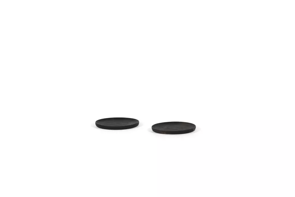Wooden Coaster Natural oiled Shesaam M 13,5x0,8cm Th1683s
