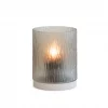 Hurricane Light Smoke Stone base 25xh30cm dcg1725