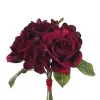 Bouquet Rose/ Hydrangea Dk red 27562