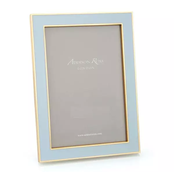 Addison Ross Frame Powder Blue & Gold 13x18cm FR0962